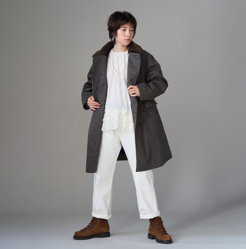 Mont Brown Denim Annie W-Coat - Image 3