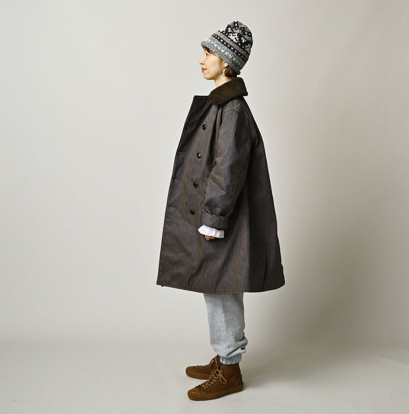 45R Mont Brown Denim Annie W-Coat - Image 6