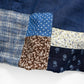 Indigo Patchwork Reversible Bolero