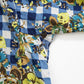 Khadi Flower Gingham Kushukushu Blouse