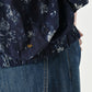 45R Gauze Antique Flower Shirring Blouse