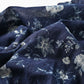 45R Gauze Antique Flower Shirring Blouse