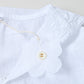 45R Khadi Lace Sailor Collar Blouse (White)