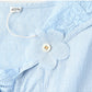 45R Khadi Lace Sailor Collar Blouse (White)