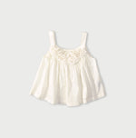 Khadi x Feather de Fleur Frill Sleeveless Top