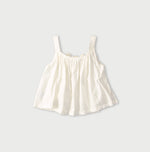 Khadi x Feather de Fleur Frill Sleeveless Top
