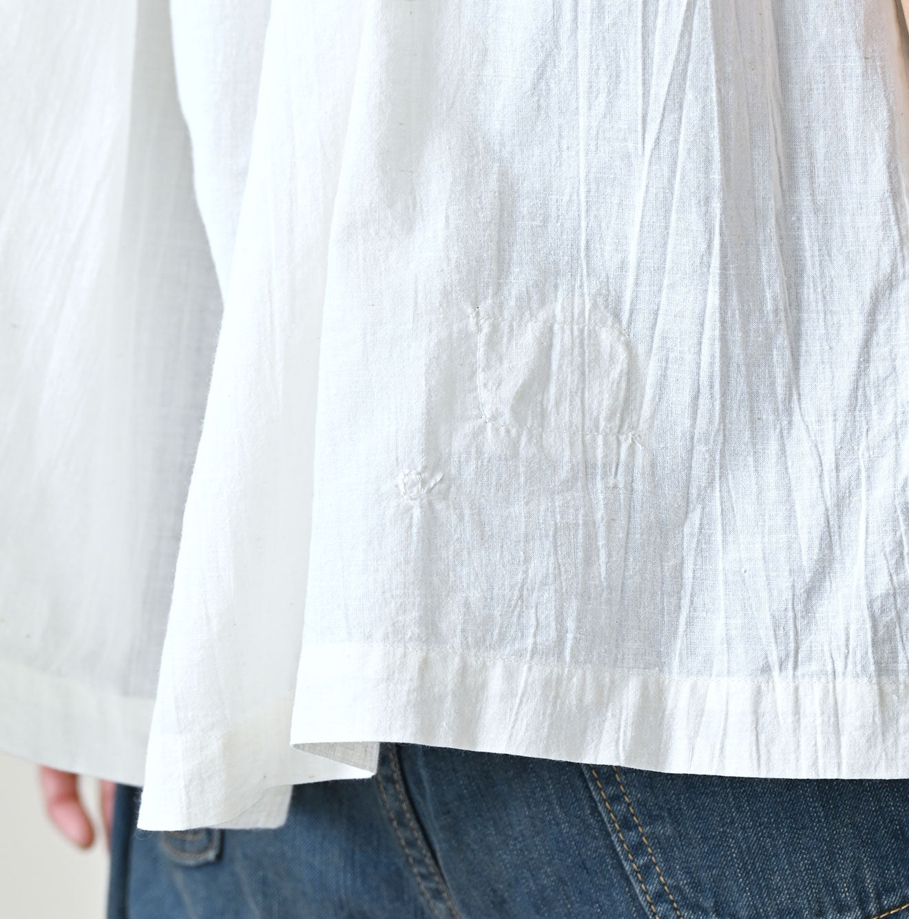 Khadi x Feather de Fleur Frill Sleeveless Top - Image 9