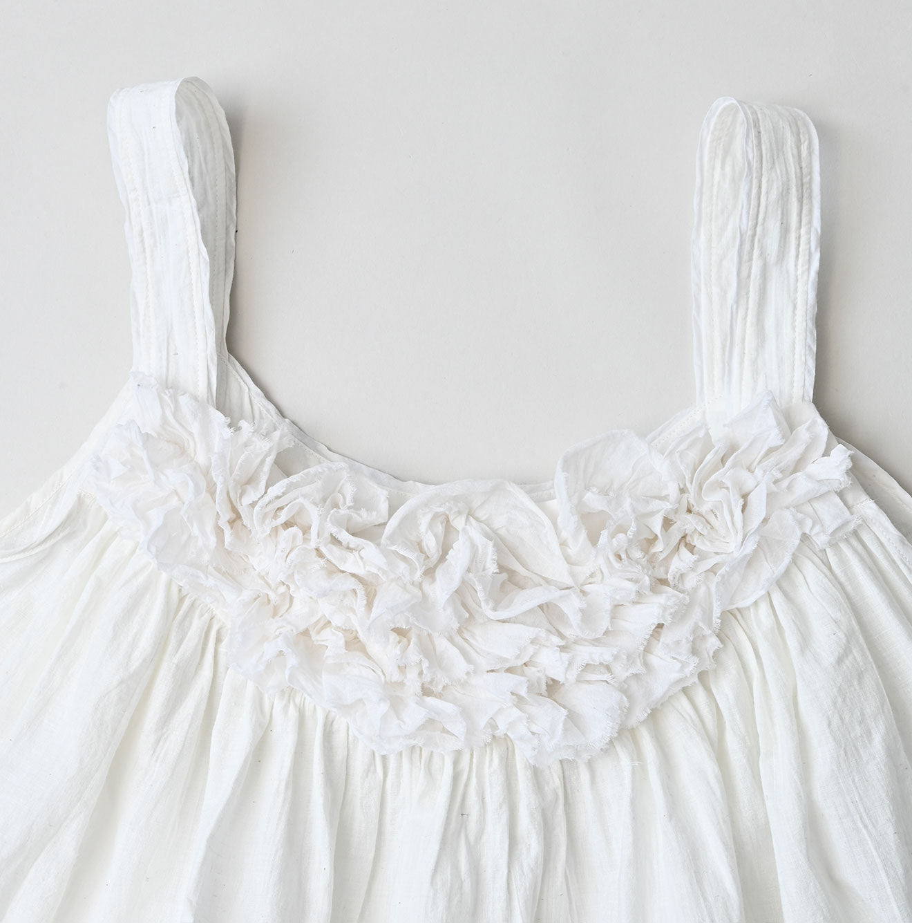 Khadi x Feather de Fleur Frill Sleeveless Top - Image 11