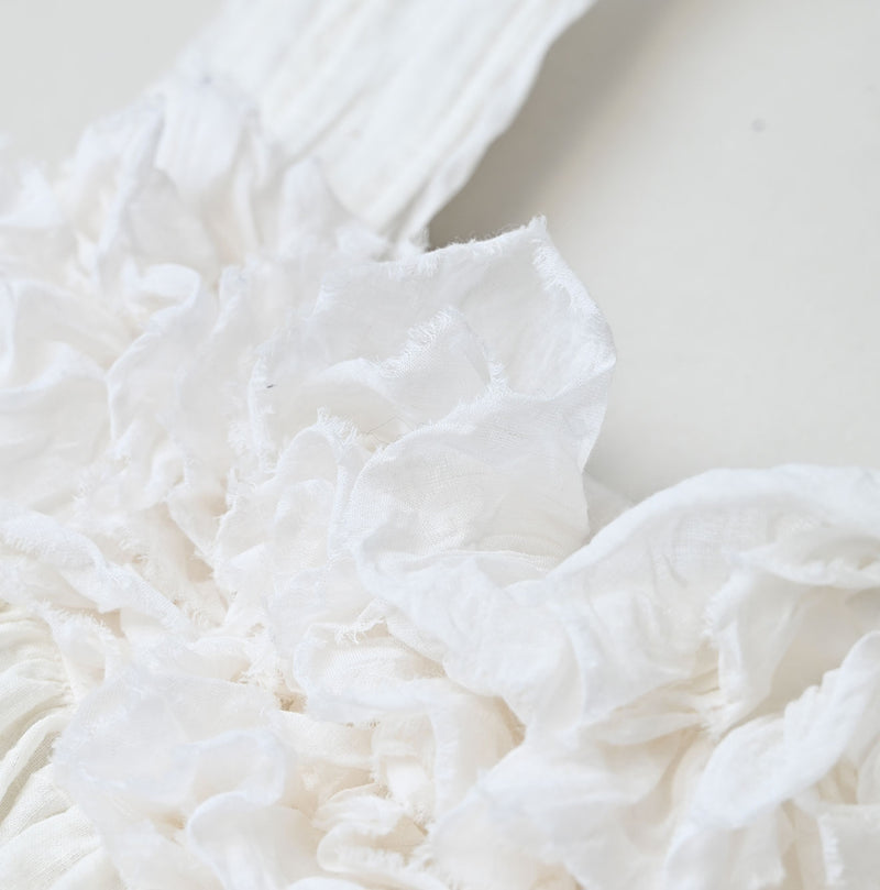 Khadi x Feather de Fleur Frill Sleeveless Top - Image 13