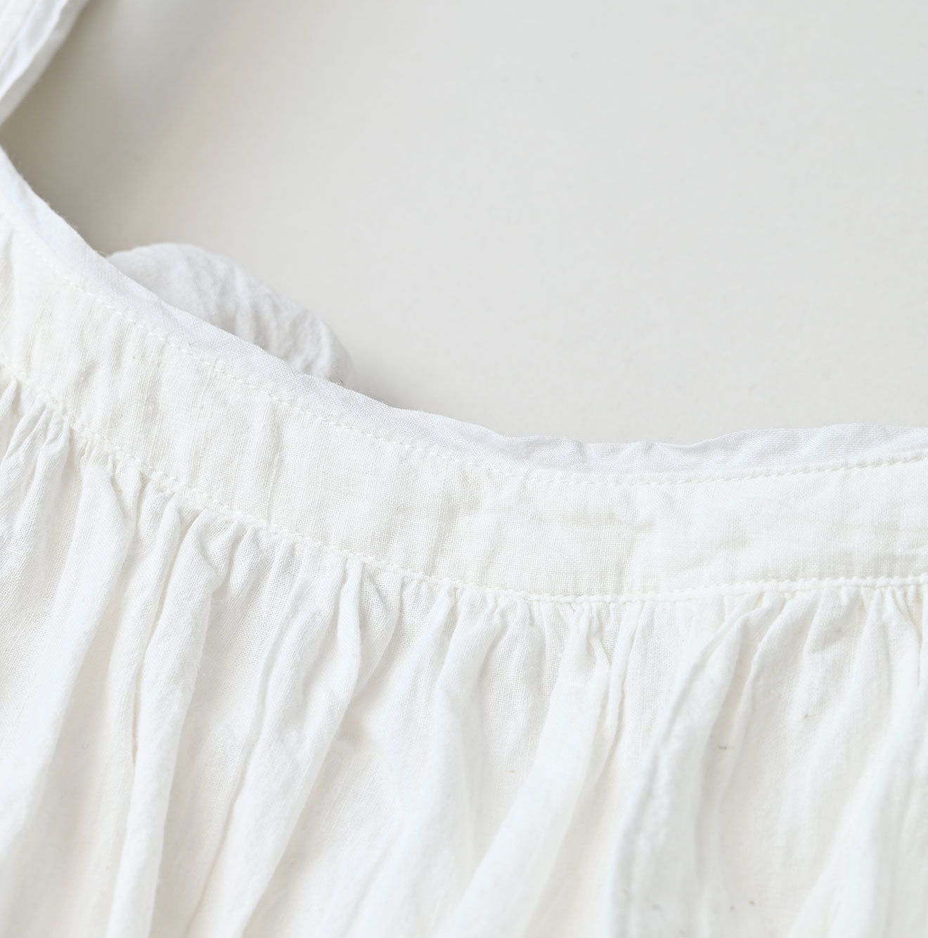 Khadi x Feather de Fleur Frill Sleeveless Top