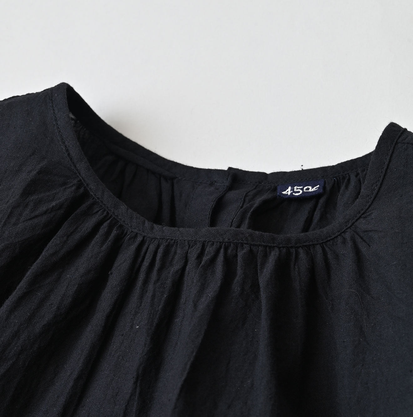 Khadi Feather Silk Peplum Frill de T-shirt - Image 12