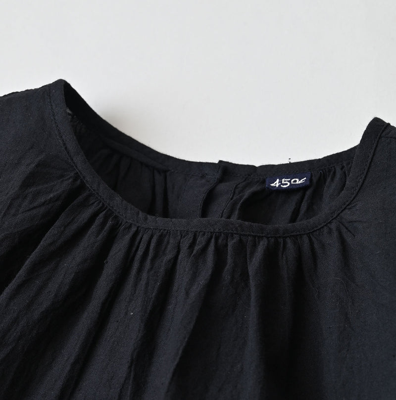 Khadi Feather Silk Peplum Frill de T-shirt - Image 12