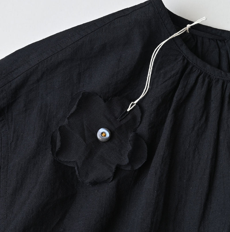 Khadi Feather Silk Peplum Frill de T-shirt - Image 17