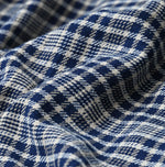 45R Ai Indigo Flannel Mix Patchwork Frill Cachecoeur