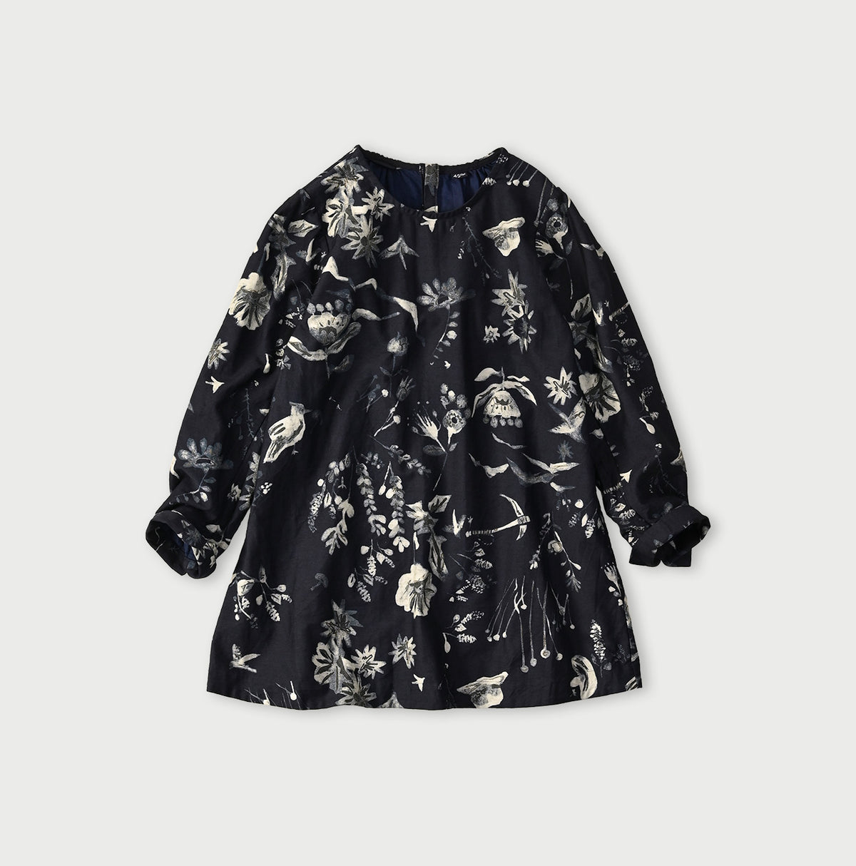 Indigo Donkey Tail Blouse