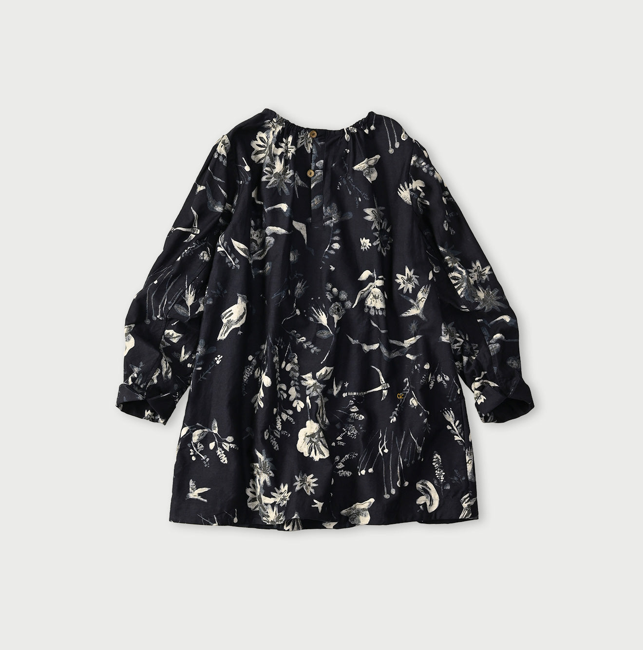 Indigo Donkey Tail Blouse - Image 11