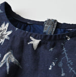 Indigo Donkey Tail Blouse