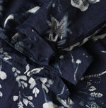 Indigo Donkey Tail Blouse