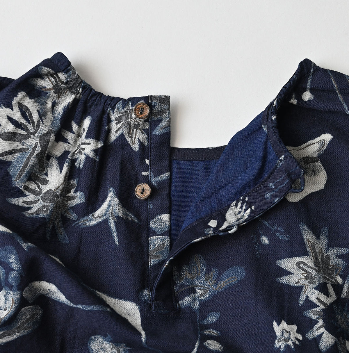 Indigo Donkey Tail Blouse