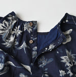Indigo Donkey Tail Blouse