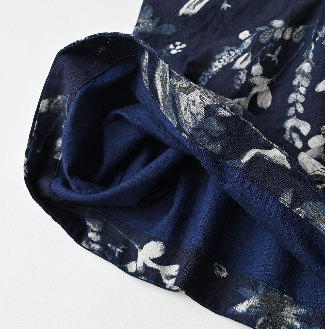 Indigo Donkey Tail Blouse