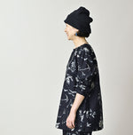 Indigo Donkey Tail Blouse