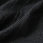 45R Ai Indigo Silk Frilled Collar Blouse