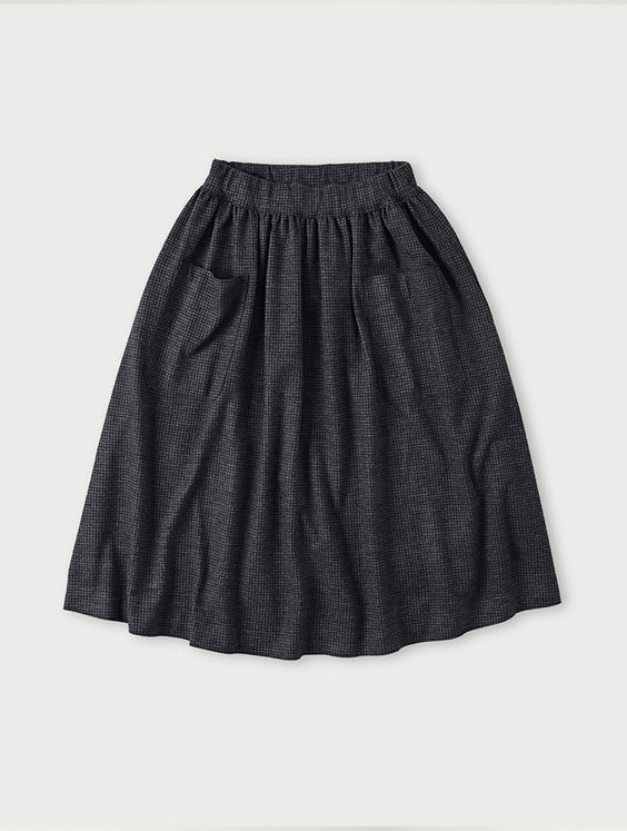 Jersey Flannel Skirt