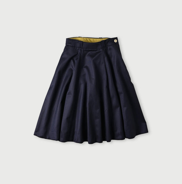 45R Wool Cotton Venetian Circular Skirt