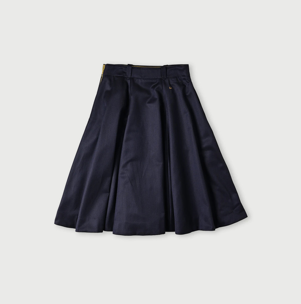 45R Wool Cotton Venetian Circular Skirt - Image 10