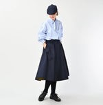 45R Wool Cotton Venetian Circular Skirt