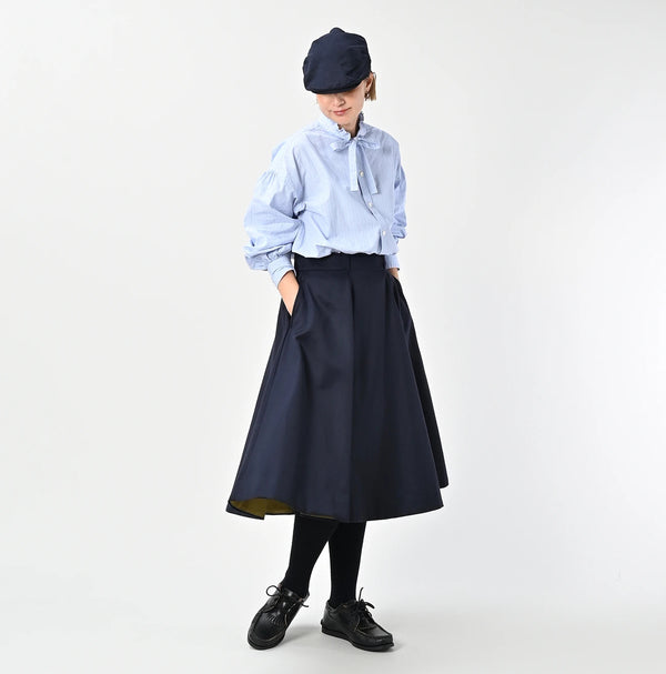 45R Wool Cotton Venetian Circular Skirt
