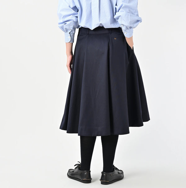 45R Wool Cotton Venetian Circular Skirt