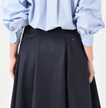45R Wool Cotton Venetian Circular Skirt