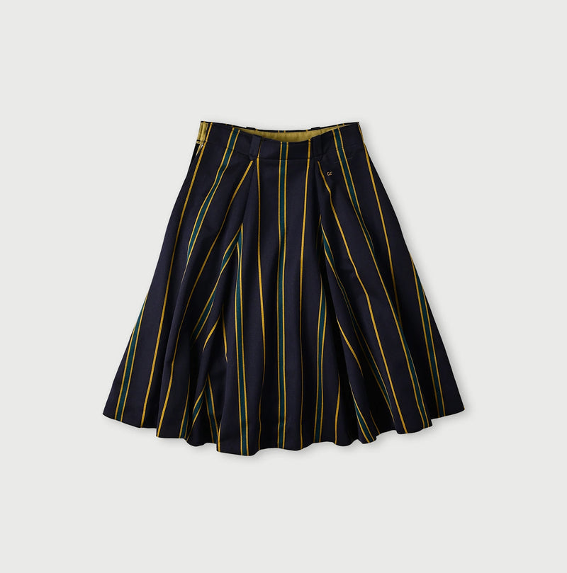 45R Wool Cotton Venetian Circular Skirt - Image 8