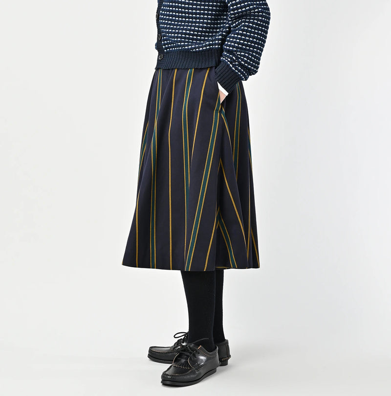45R Wool Cotton Venetian Circular Skirt - Image 4