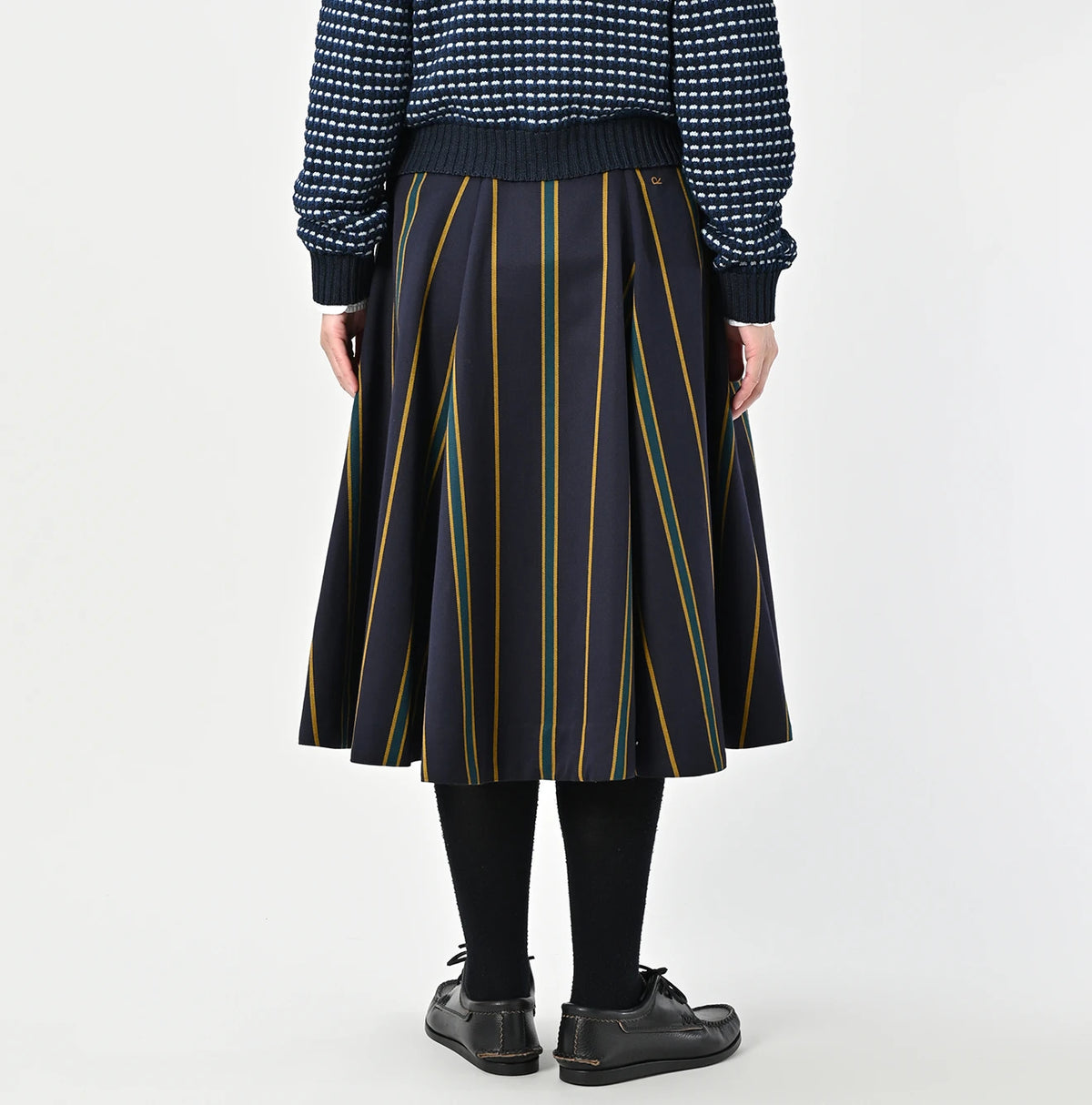 45R Wool Cotton Venetian Circular Skirt