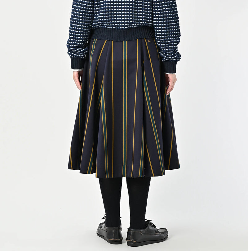 45R Wool Cotton Venetian Circular Skirt - Image 5
