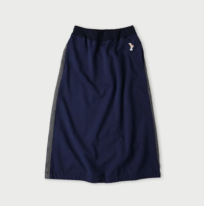 45R Suede Cotton Fleece Skirt - Image 1