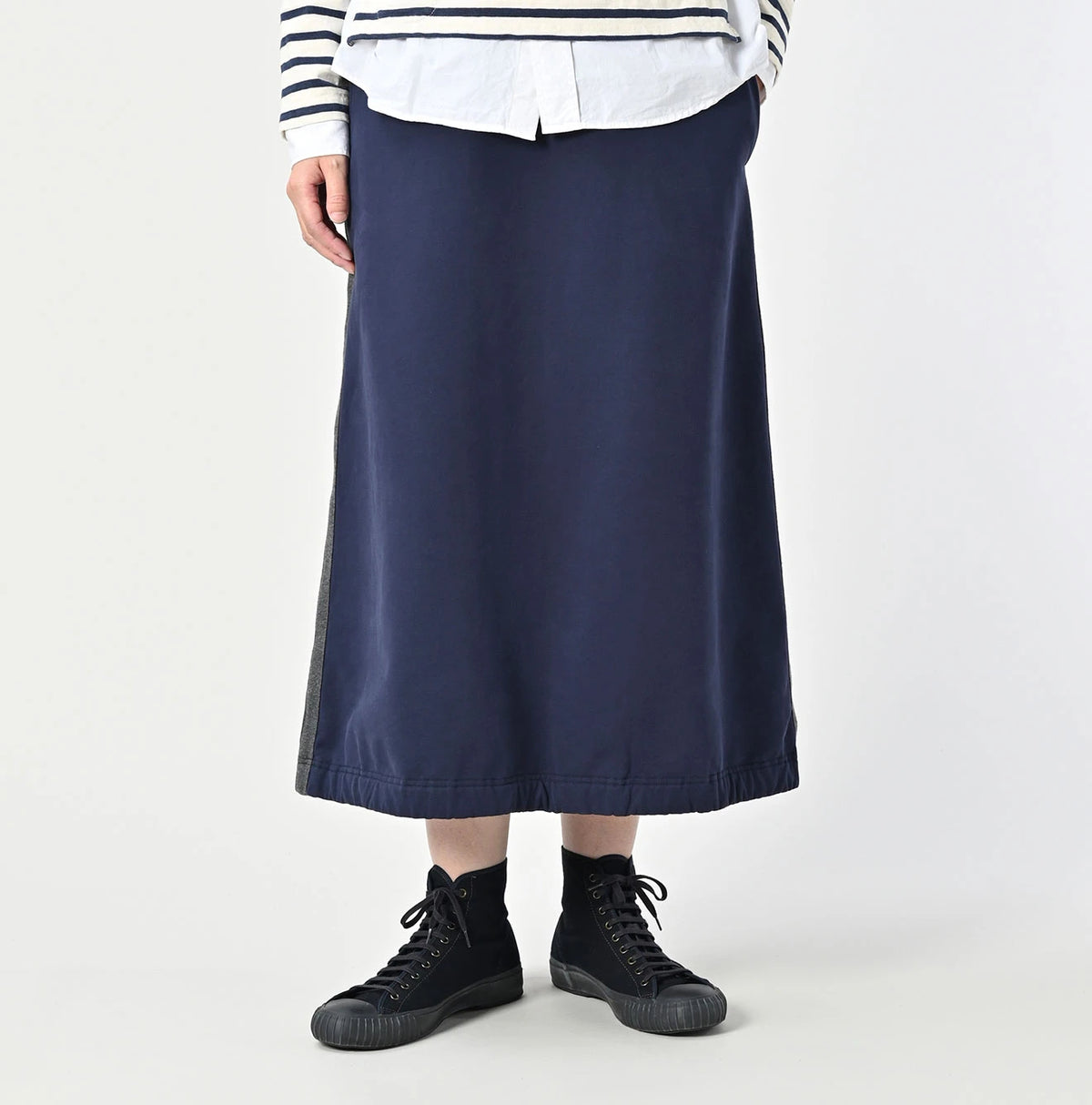 45R Suede Cotton Fleece Skirt