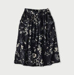 Indigo Donkey Tail Easy Apron Skirt
