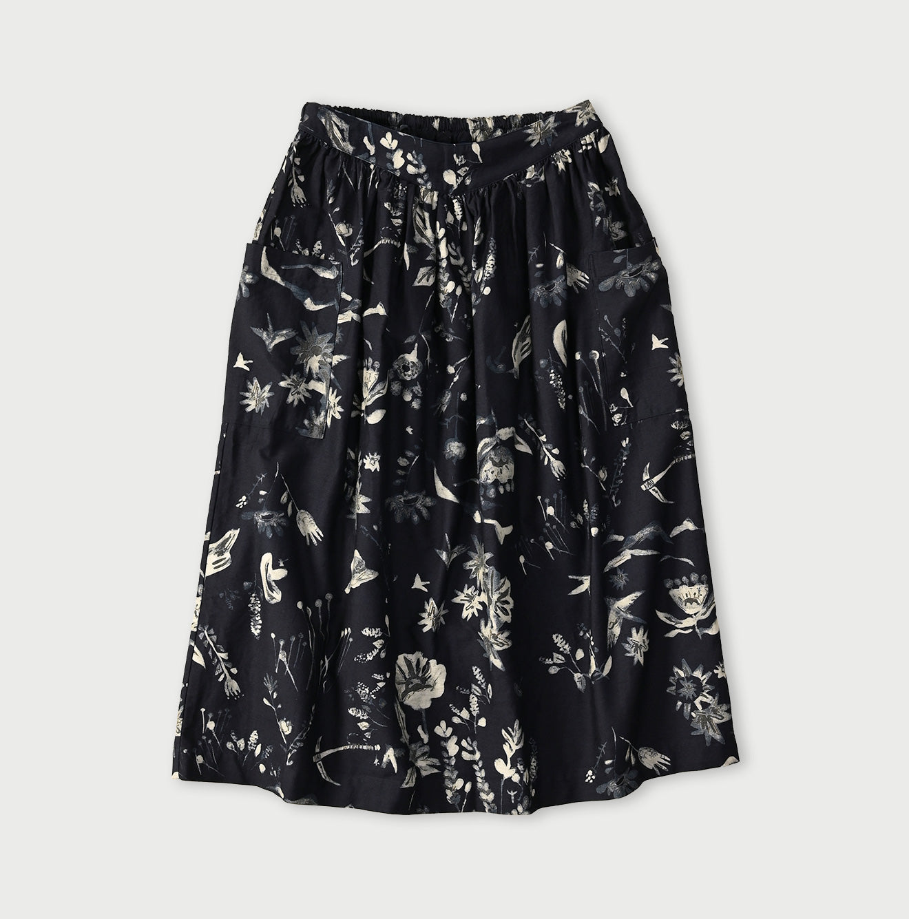 Indigo Donkey Tail Easy Apron Skirt - Image 1
