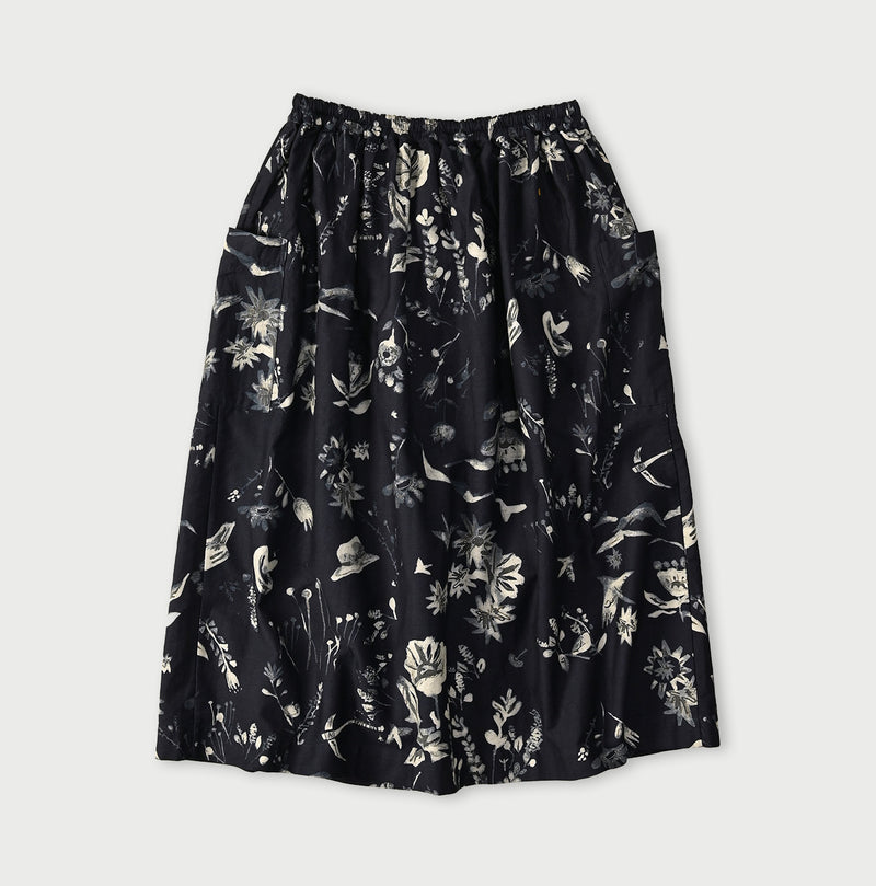 Indigo Donkey Tail Easy Apron Skirt - Image 13