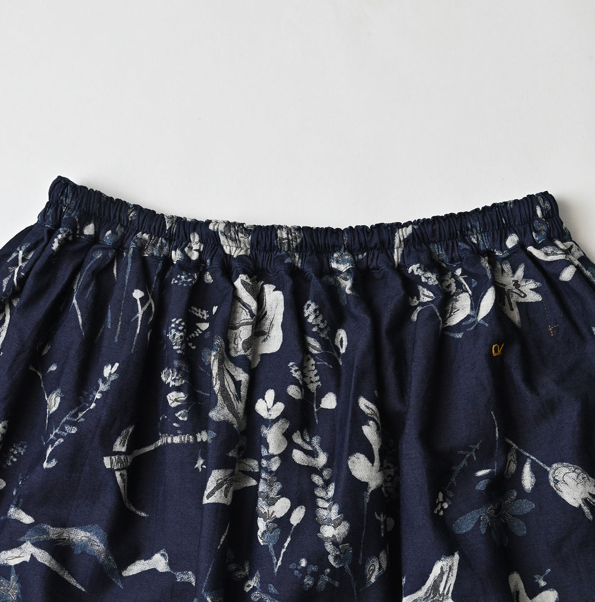 Indigo Donkey Tail Easy Apron Skirt