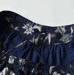 Indigo Donkey Tail Easy Apron Skirt