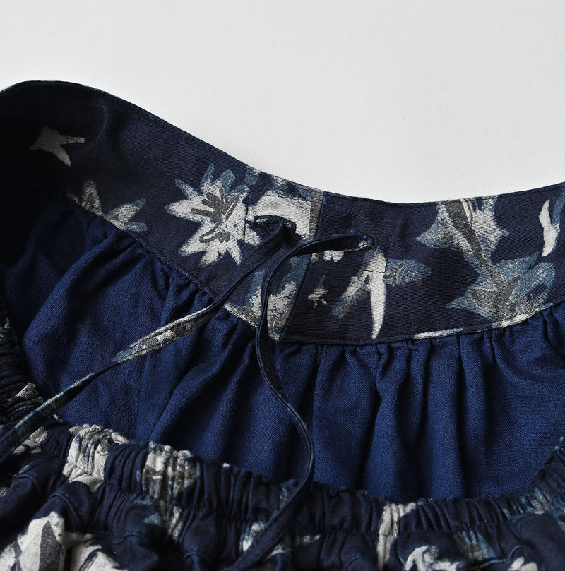 Indigo Donkey Tail Easy Apron Skirt - Image 16