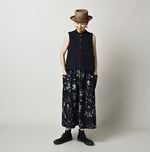 Indigo Donkey Tail Easy Apron Skirt