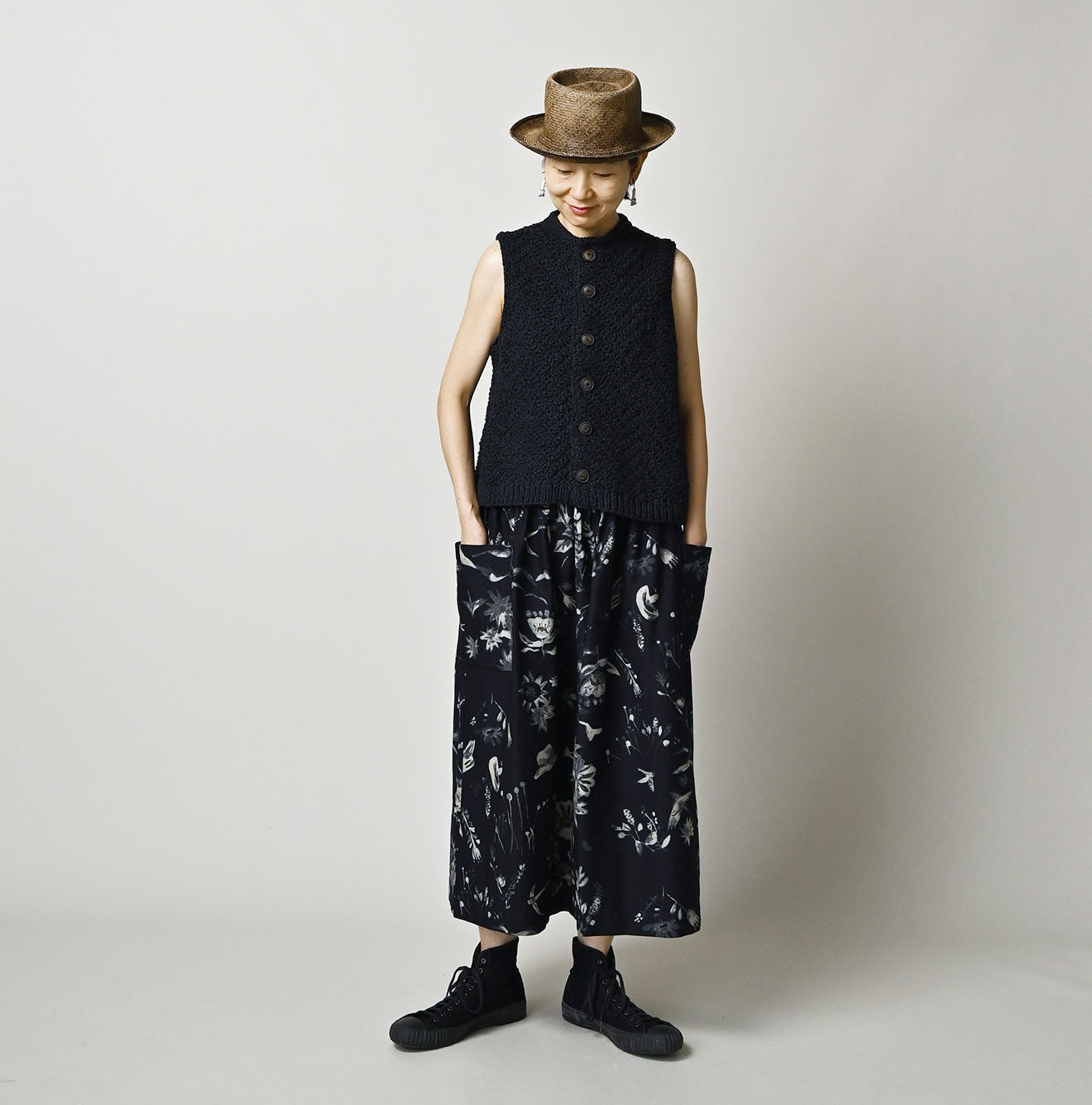 Indigo Donkey Tail Easy Apron Skirt - Image 2