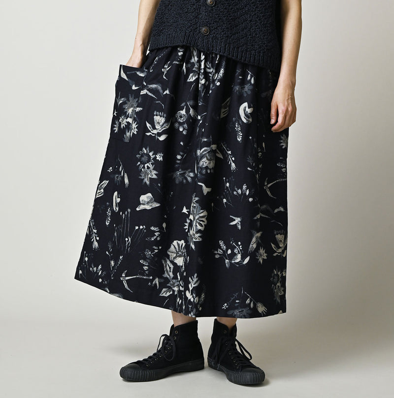 Indigo Donkey Tail Easy Apron Skirt - Image 3