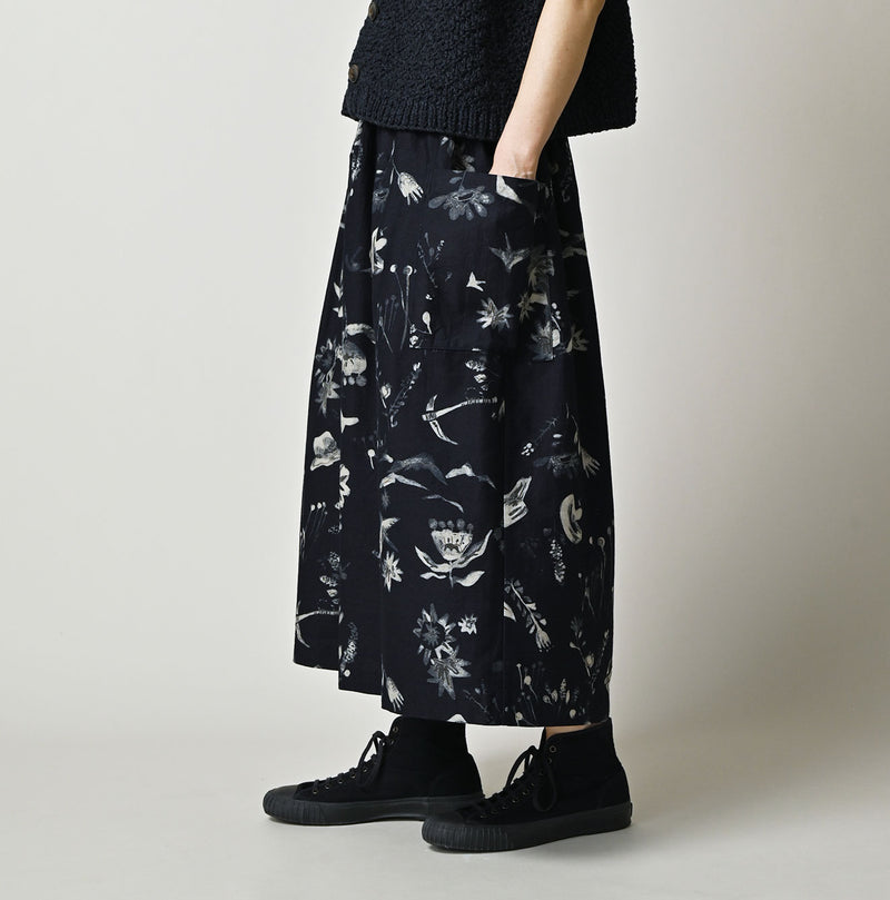 Indigo Donkey Tail Easy Apron Skirt - Image 4